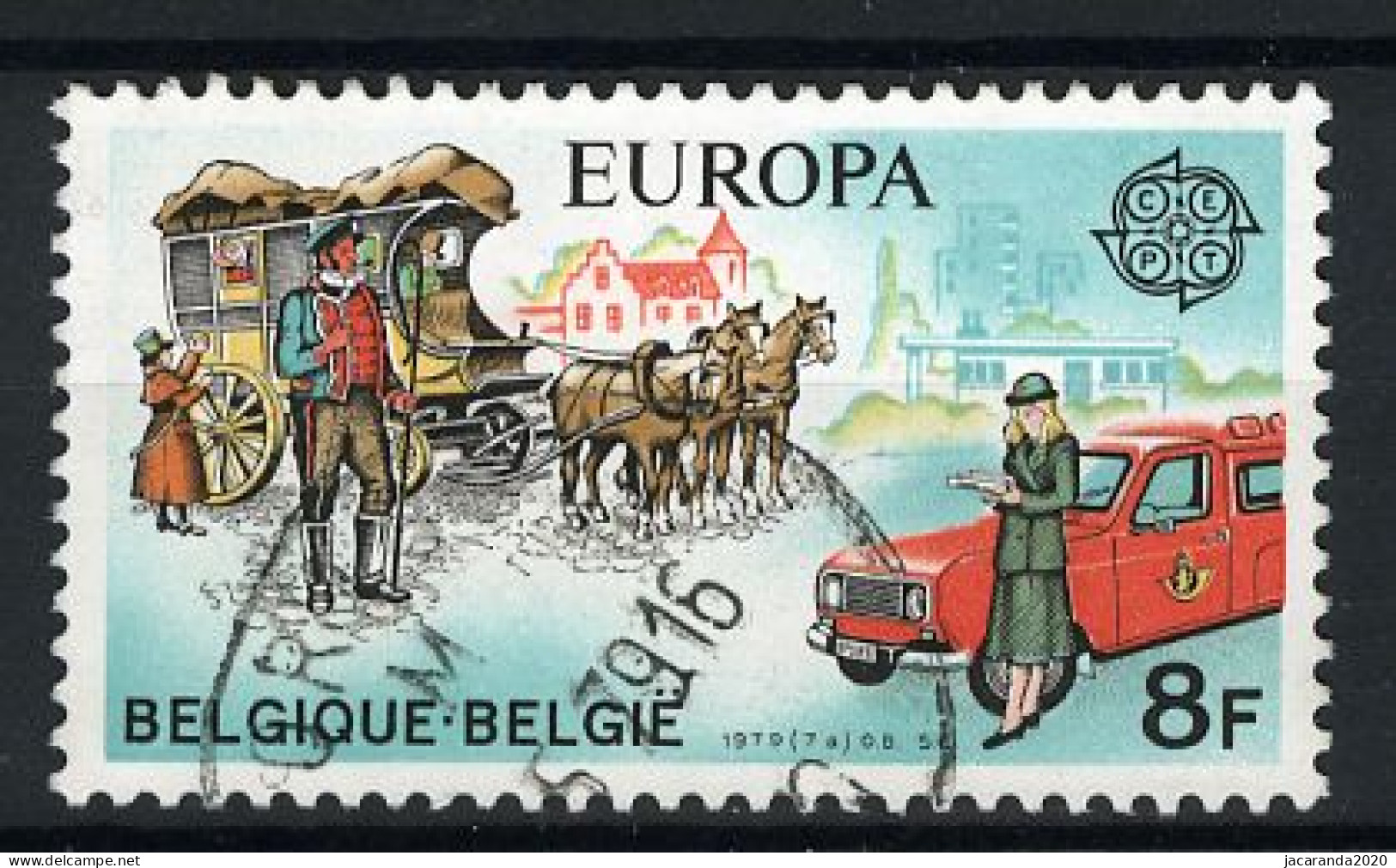 België 1930 - Europa 1979 - Gestempeld - Oblitéré -used - Gebruikt