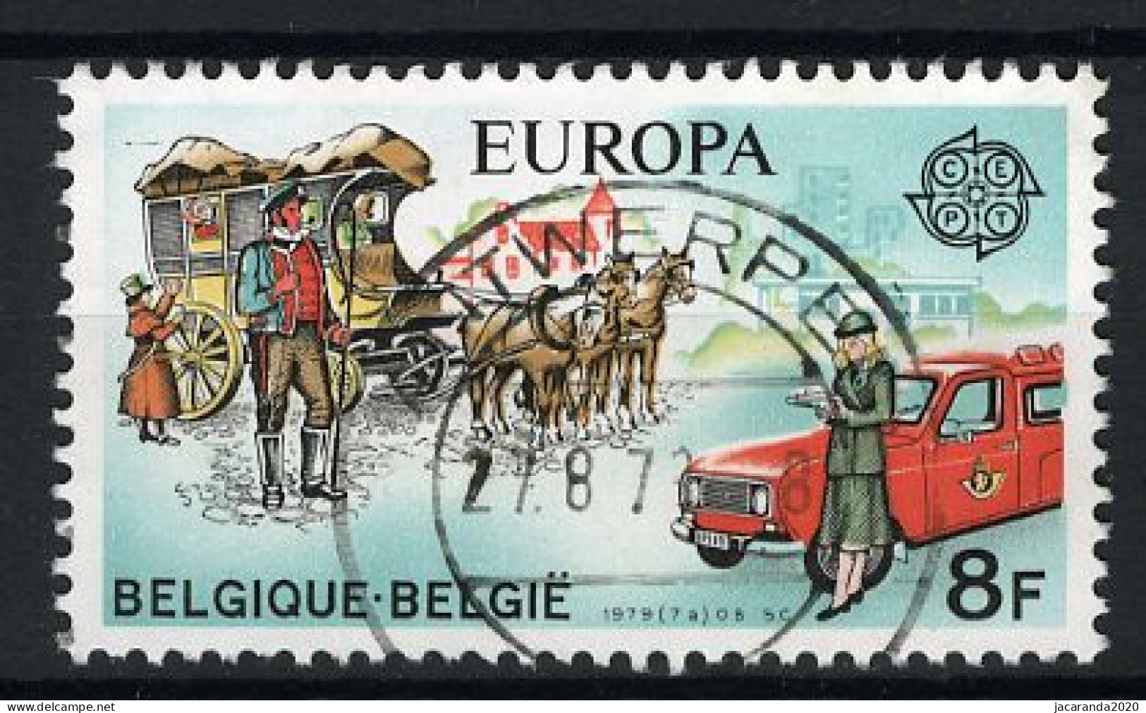 België 1930 - Europa 1979 - Gestempeld - Oblitéré -used - Oblitérés