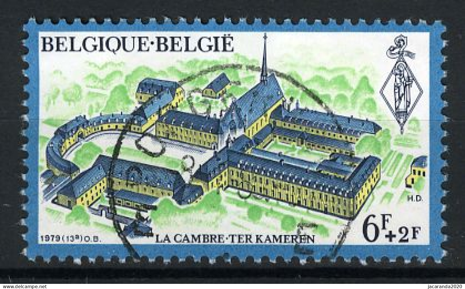 België 1940 - Abdij O.L.V. Ter Kameren - Gestempeld - Oblitéré -used - Gebruikt