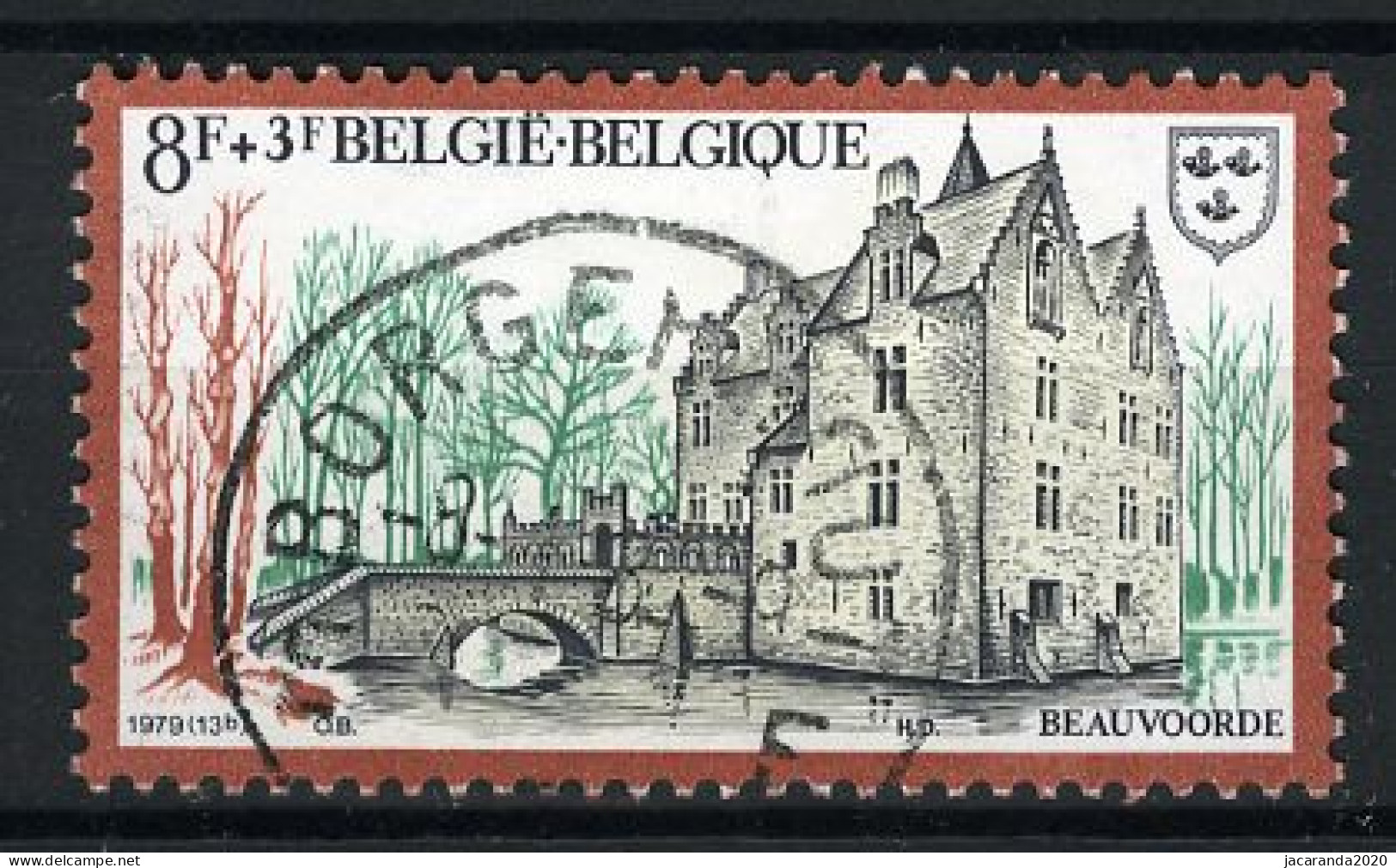 België 1941 - Kasteel Van Beauvoorde - Gestempeld - Oblitéré -used - Oblitérés