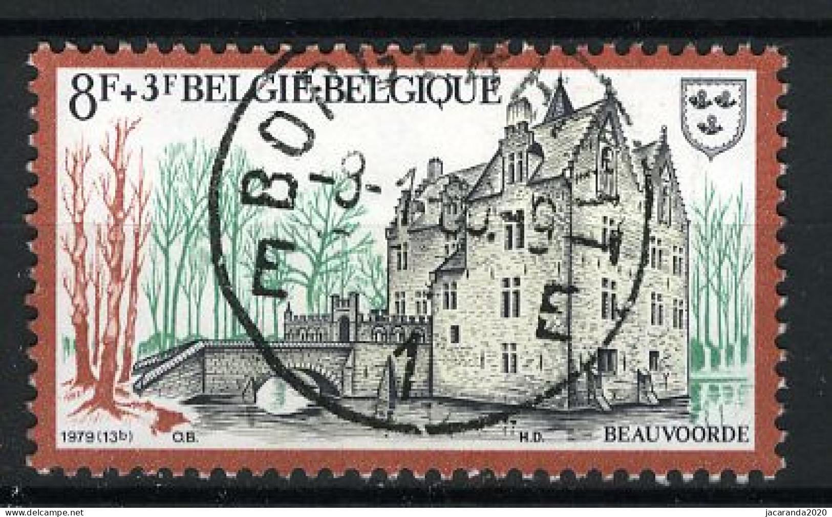 België 1941 - Kasteel Van Beauvoorde - Gestempeld - Oblitéré -used - Used Stamps