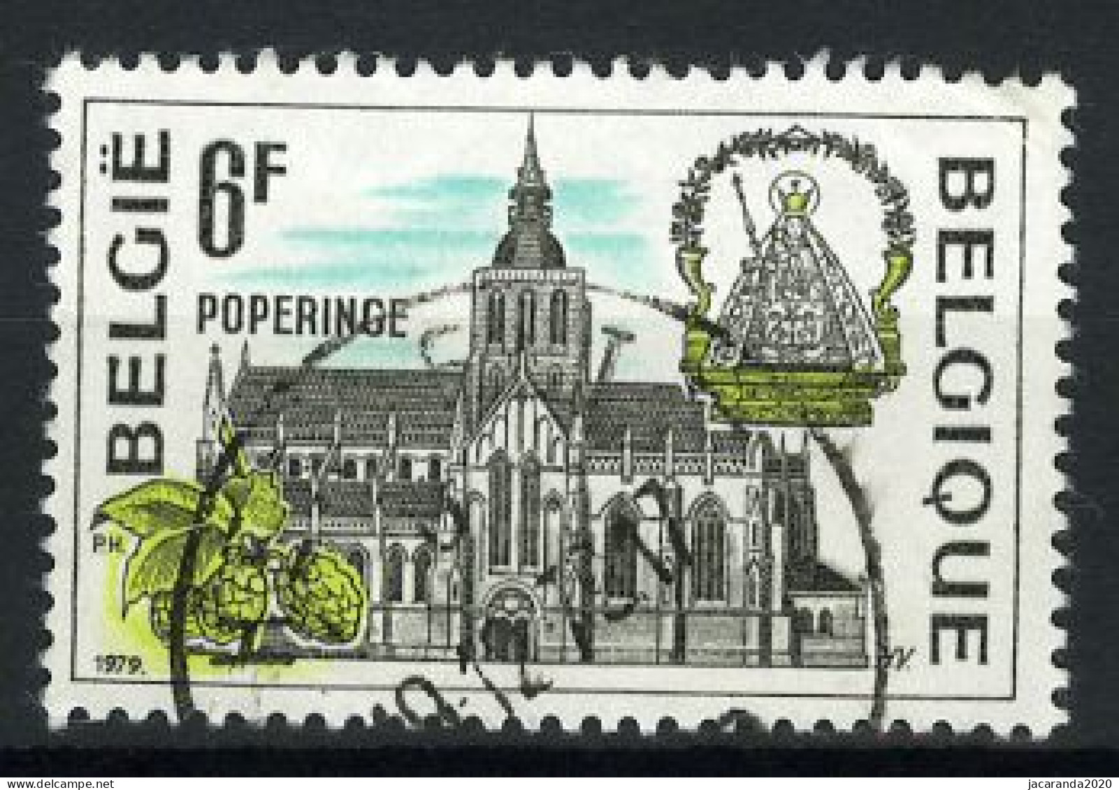 België 1949 - Poperinge - Gestempeld - Oblitéré -used - Gebruikt