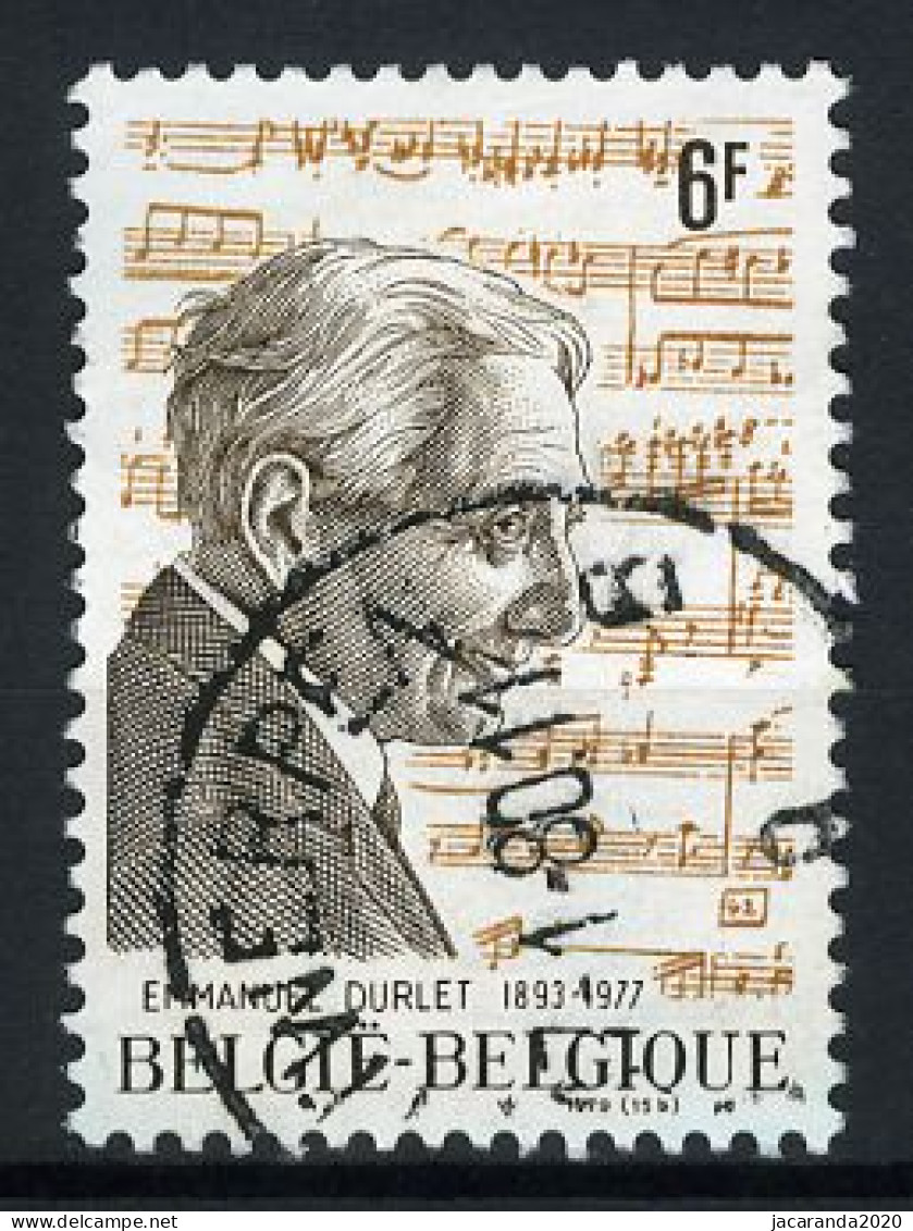 België 1952 - Muziek - Emmanuel Durlet - Gestempeld - Oblitéré -used - Usati