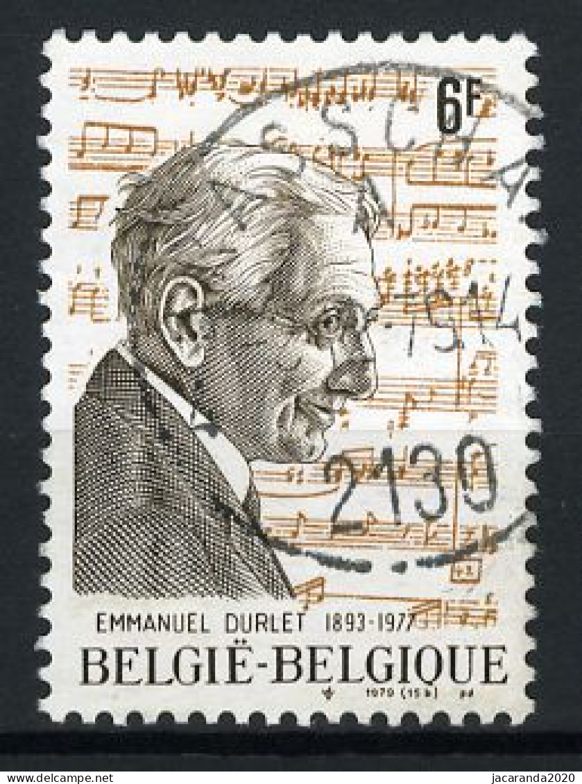 België 1952 - Muziek - Emmanuel Durlet - Gestempeld - Oblitéré -used - Gebruikt