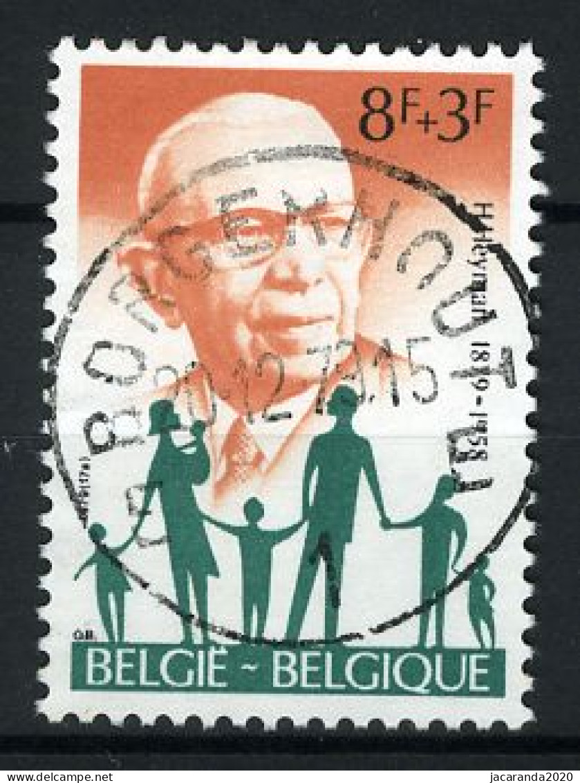 België 1955 - Solidariteit - Henri Heyman - Gestempeld - Oblitéré -used - Oblitérés