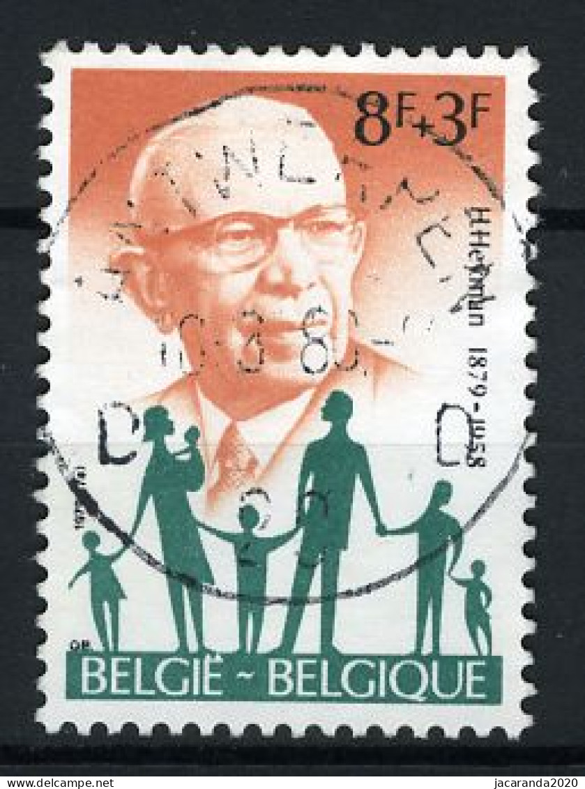 België 1955 - Solidariteit - Henri Heyman - Gestempeld - Oblitéré -used - Gebraucht