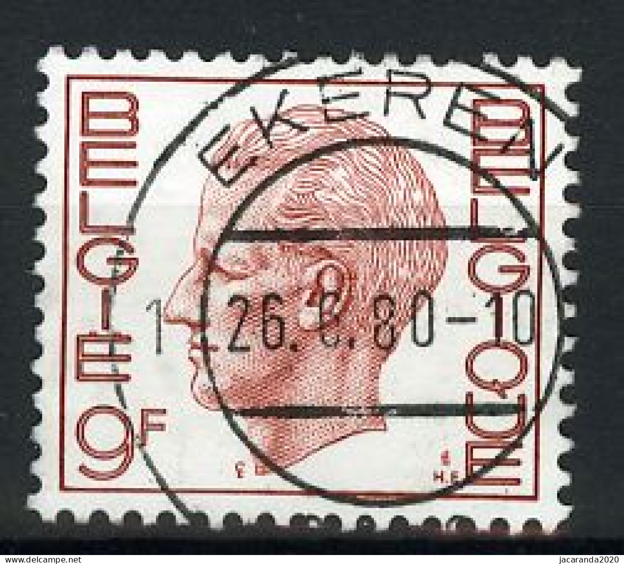 België 1962 - Koning Boudewijn - Type Elström - Gestempeld - Oblitéré -used - Gebruikt