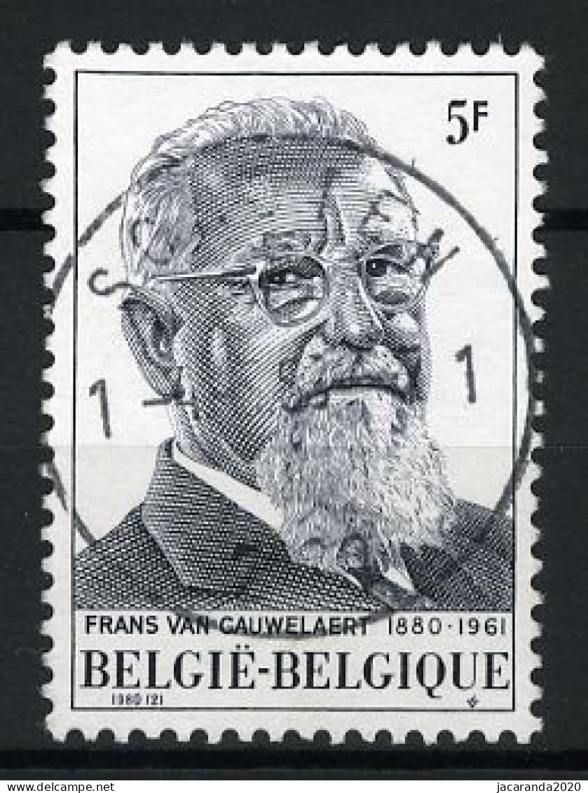 België 1965 - Frans Van Cauwelaert - Gestempeld - Oblitéré -used - Usados