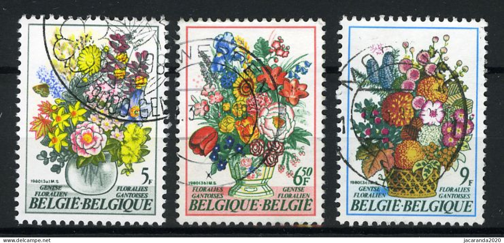 België 1966/68 - Gentse Floraliën VI - Gestempeld - Oblitéré -used - Usati