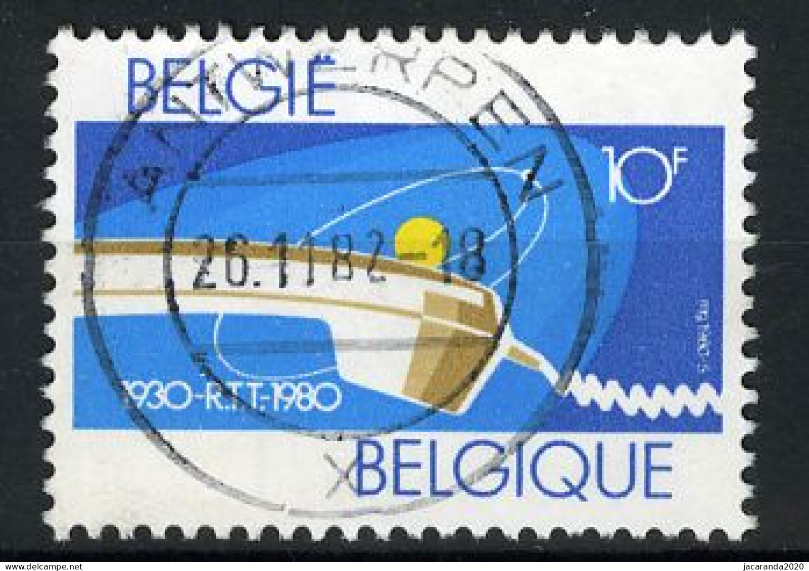 België 1969 - 50 Jaar R.T.T. - Gestempeld - Oblitéré -used - Oblitérés