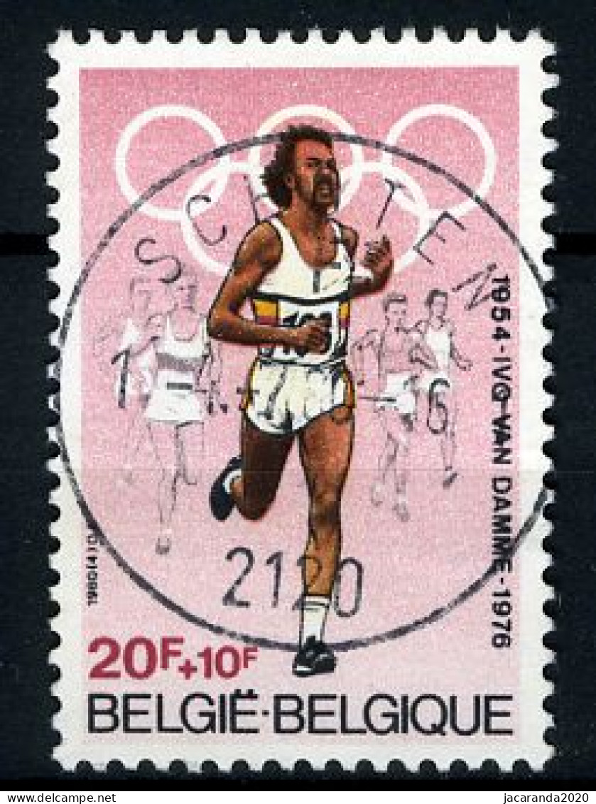 België 1974 - Sport - Lopen - Ivo Van Damme - Gestempeld - Oblitéré -used - Oblitérés