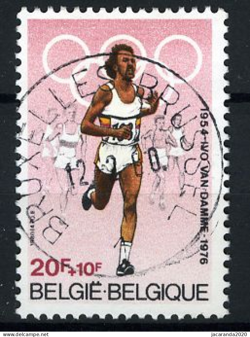 België 1974 - Sport - Lopen - Ivo Van Damme - Gestempeld - Oblitéré -used - Oblitérés