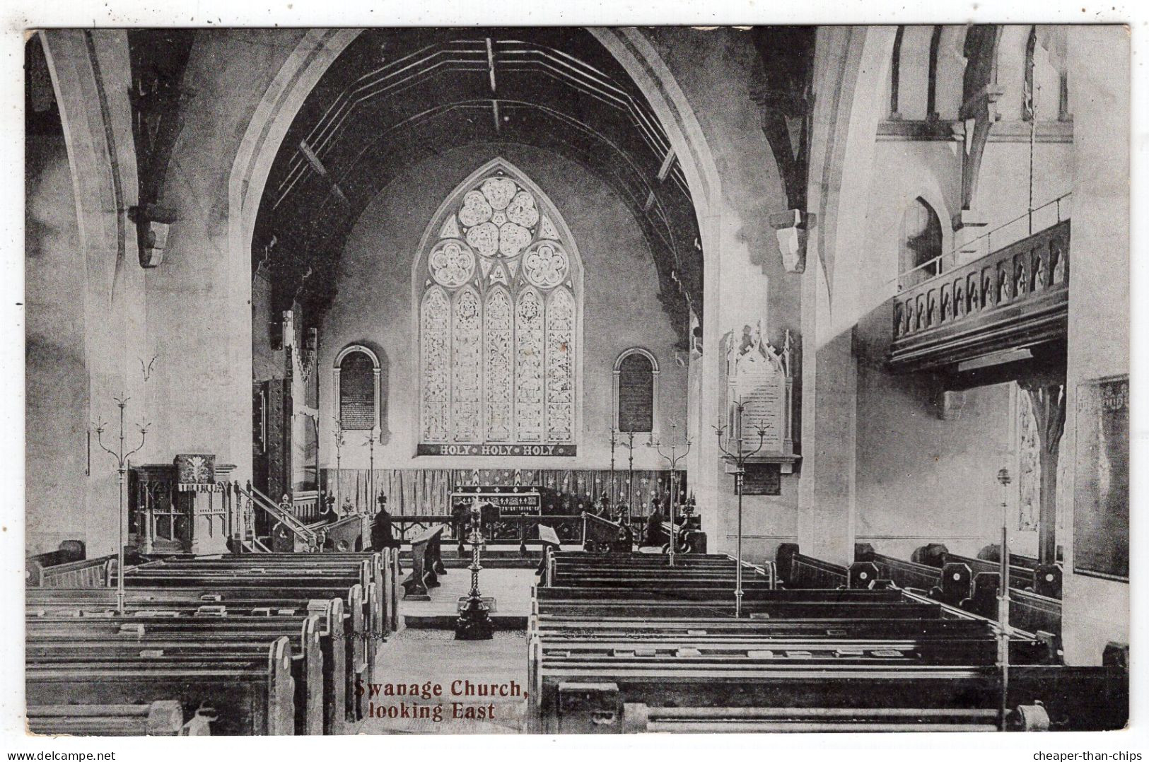 SWANAGE - Church Looking East - GWW - Swanage