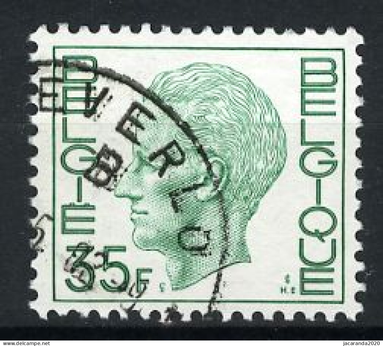 België 1984 - Koning Boudewijn - Type Elström - Gestempeld - Oblitéré -used - Usados