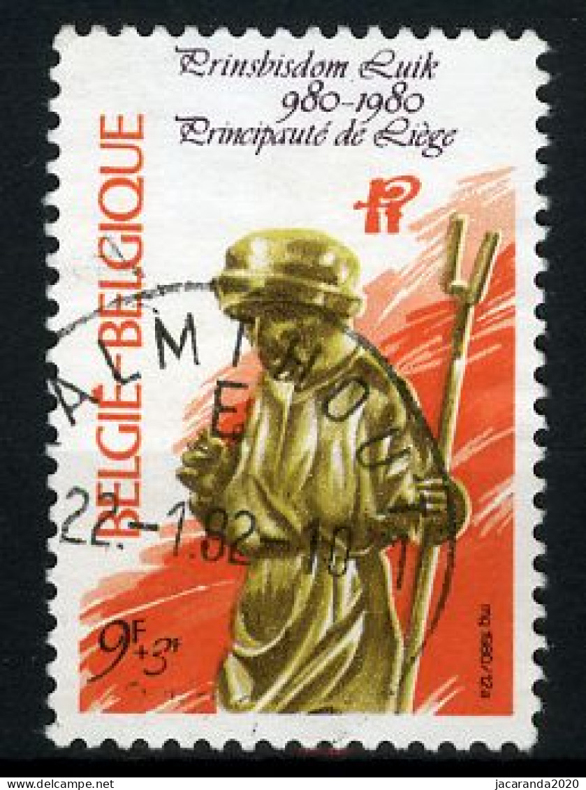 België 1987 - Millennium Van Luik - Gestempeld - Oblitéré -used - Oblitérés