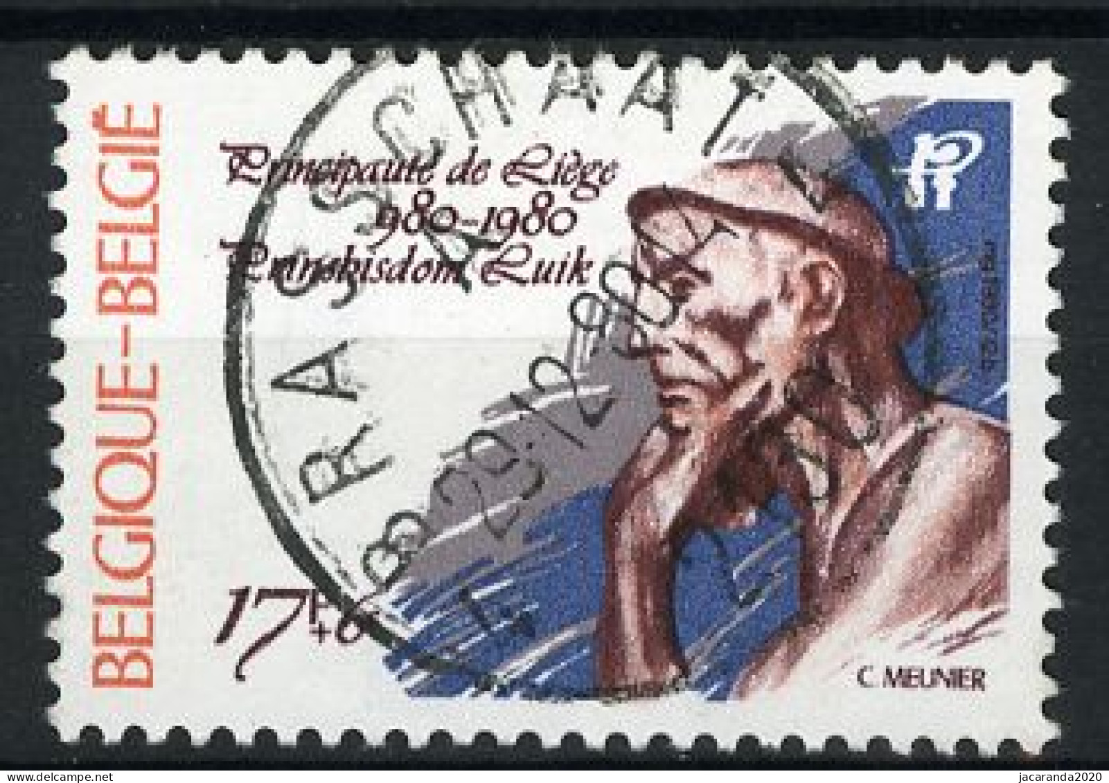 België 1988 - Millennium Van Luik - Gestempeld - Oblitéré -used - Oblitérés