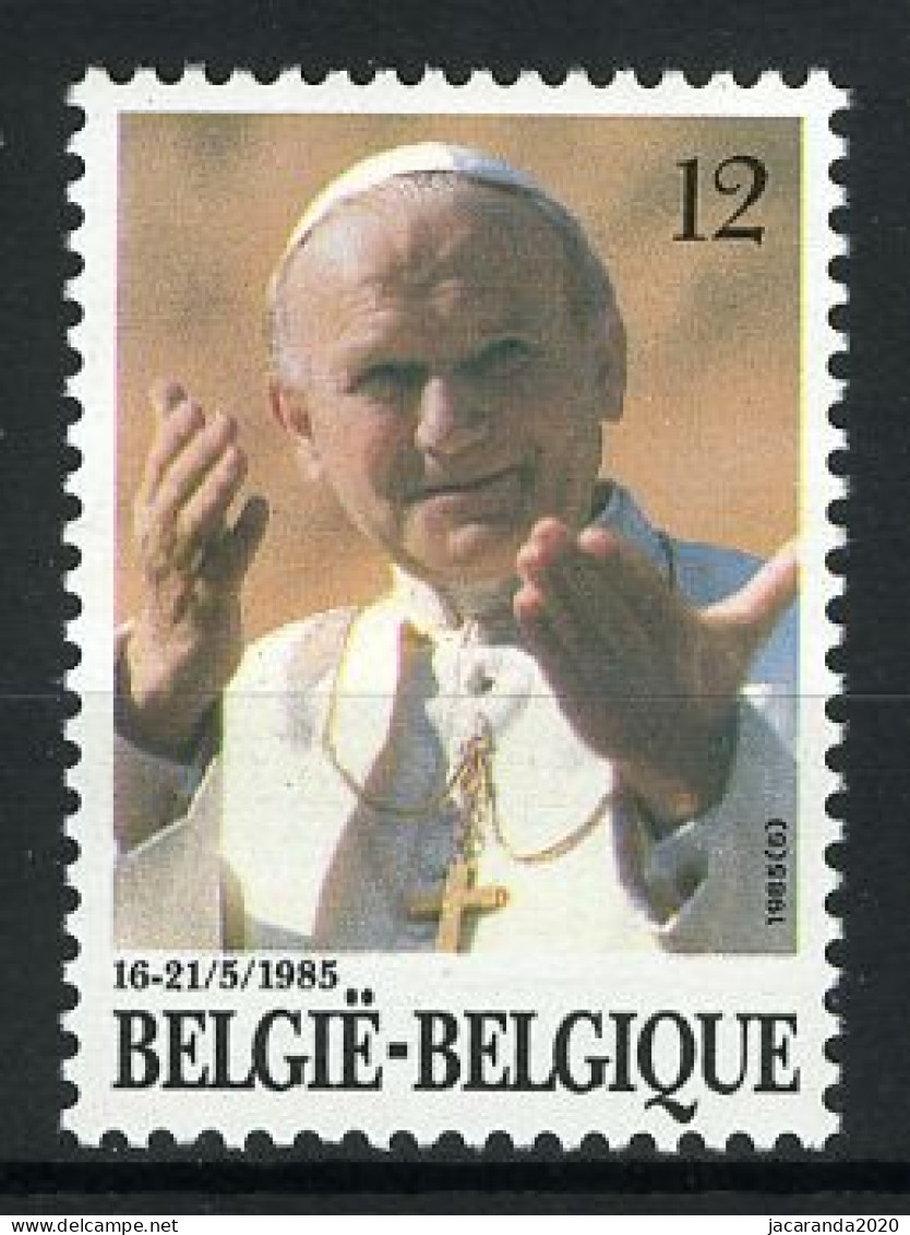 België 2166 - Paus Johannes-Paulus II - Pape Jean-Paul II - Unused Stamps