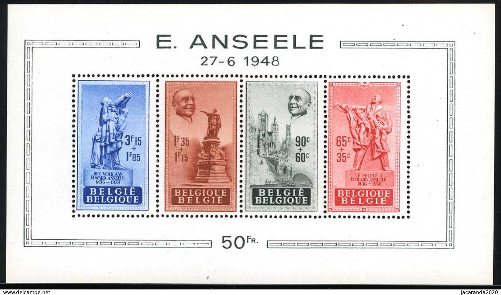 België BL26 ** - Edouard Anseele -  SUPERBE - LUXE - 1924-1960