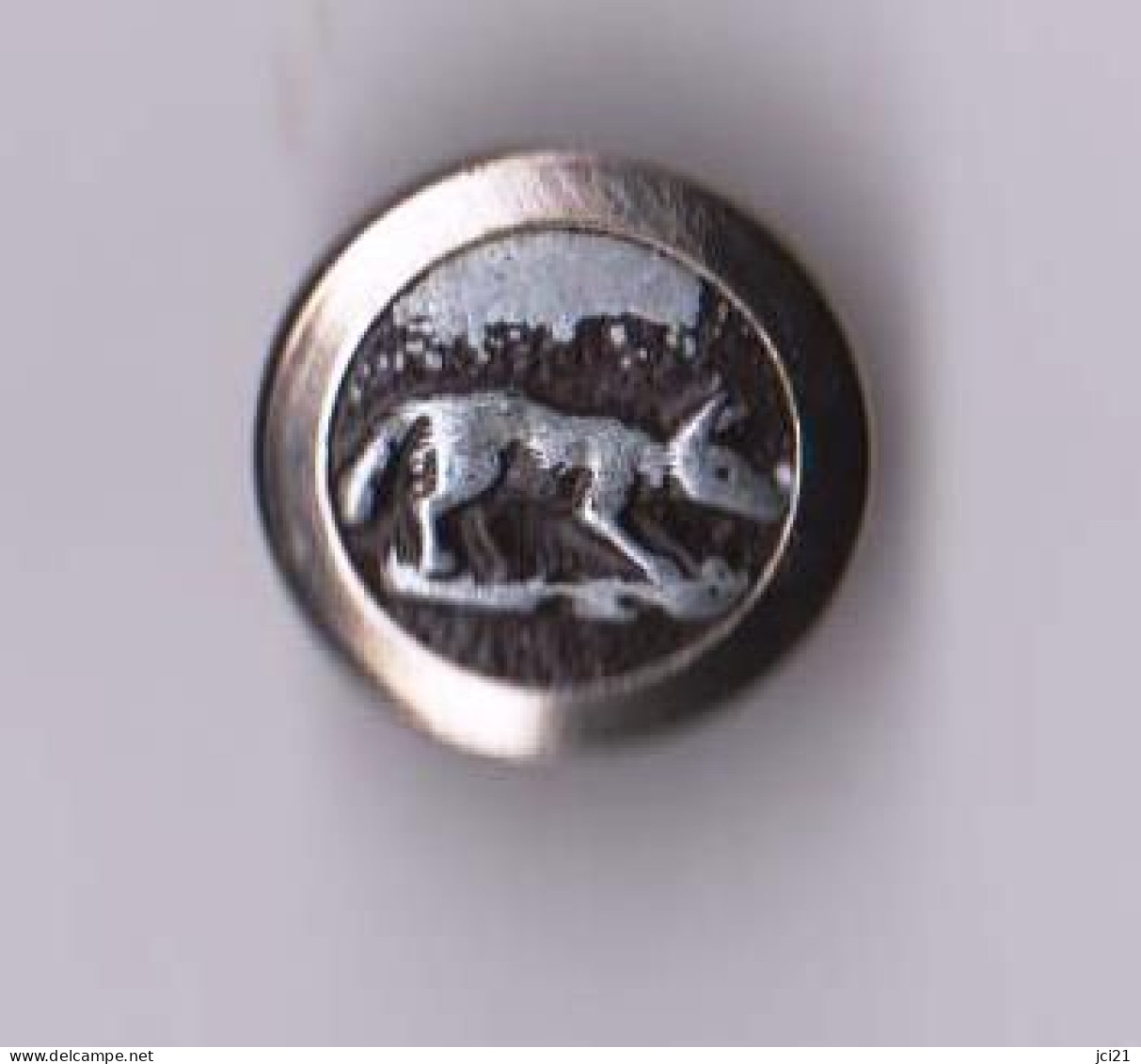 Bouton " CHIEN " MFEP Grenoble_L139 - Buttons