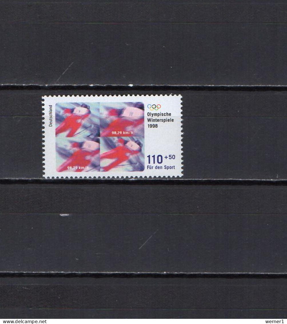 Germany 1998 Olympic Games Nagano Stamp MNH - Hiver 1998: Nagano