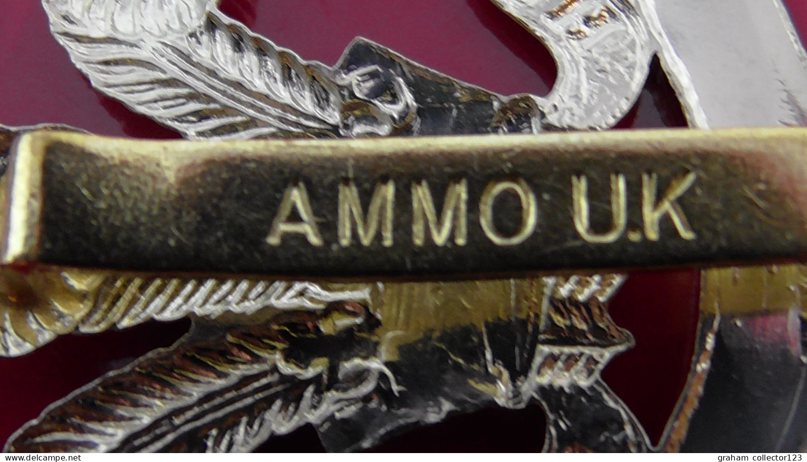 The Royal Hussars Regiment Modern Copy Metal Badge British Army AMMO Manufacturer