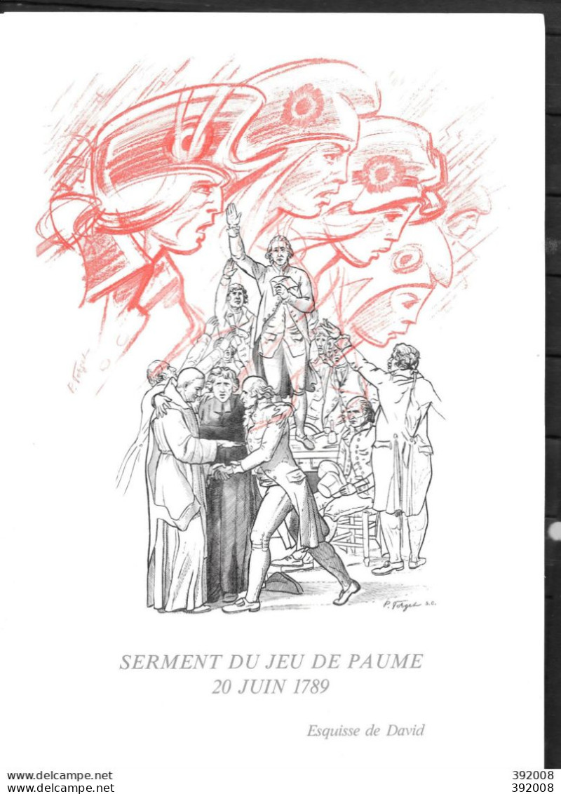 PARIS - 1989 - Serment Du Jeu De Paume - 139 - French Revolution