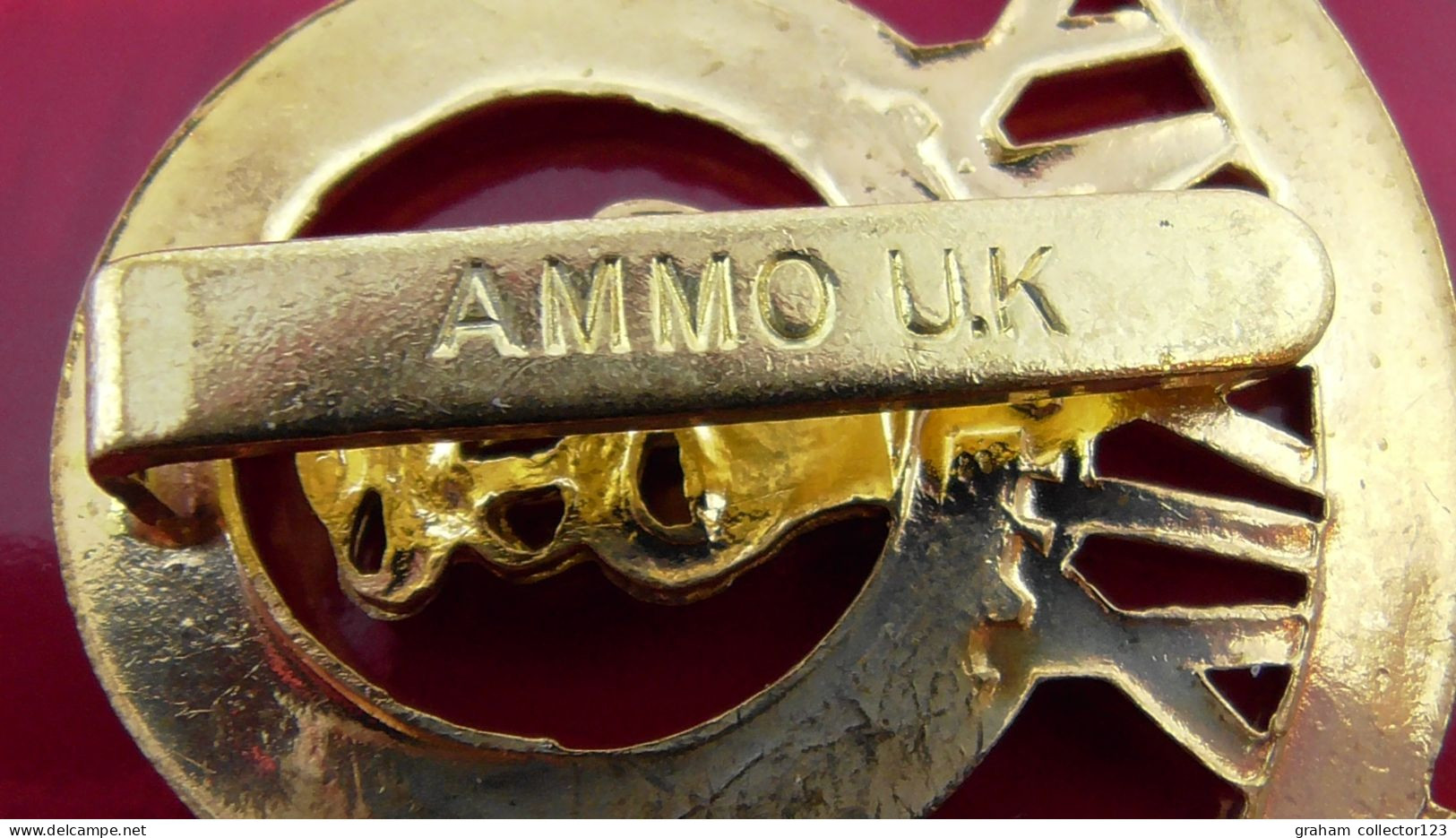 The 15th / 19th Royal Hussars Regiment Modern Copy Metal Badge British Army AMMO UK Manufacturer