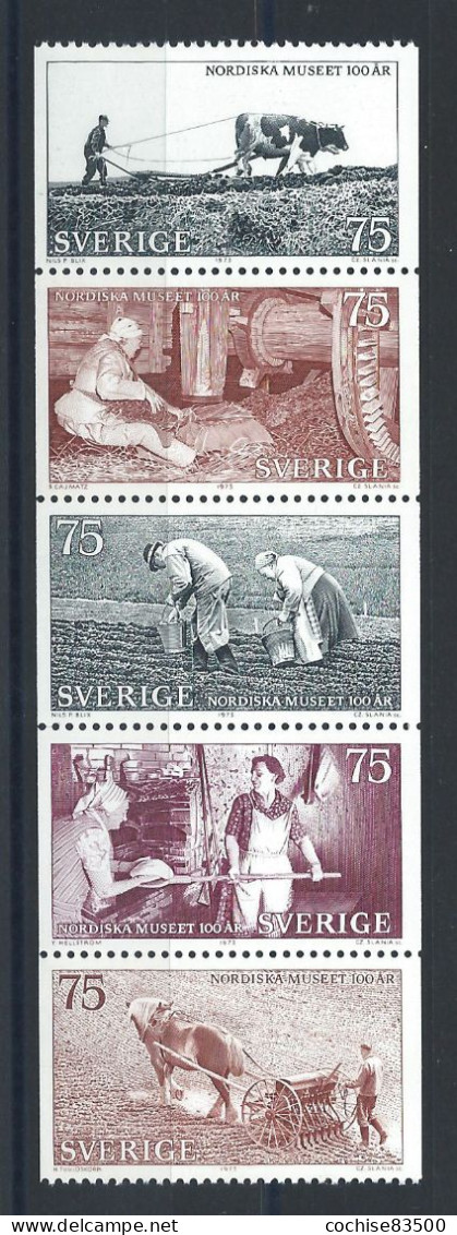 Suède N°802/06** (MNH) 1973 - Agriculture - Unused Stamps