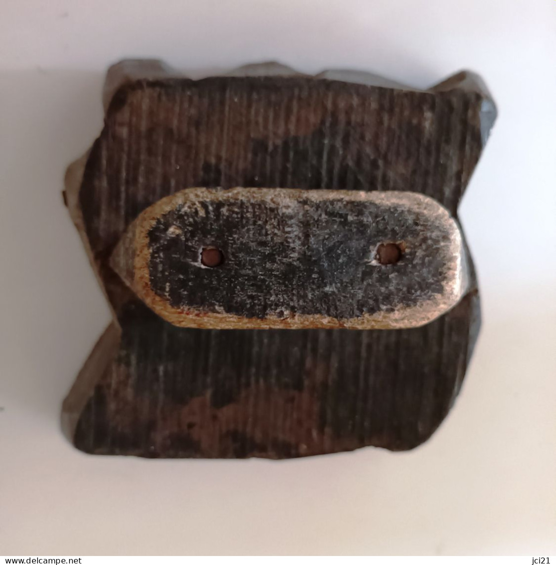 Ancien Tampon Encreur En Bois Pour Tissus _Di609 A, B Et C - Arte Asiatica