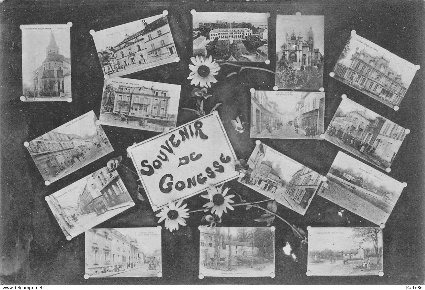 Gonesse * Souvenir De La Commune * Multivues - Gonesse