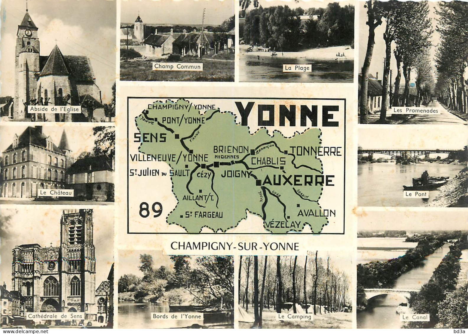 89 - YONNE CHAMPIGNY SUR YONNE MULTIVUES - Champigny