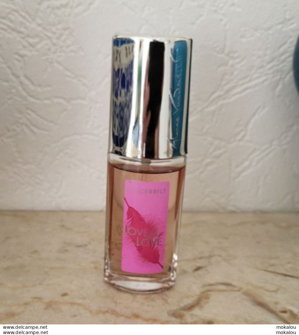 Flacon Vanderbilt Love Is Love EDT Spray 15ml - Miniaturen Flesjes Dame (zonder Doos)