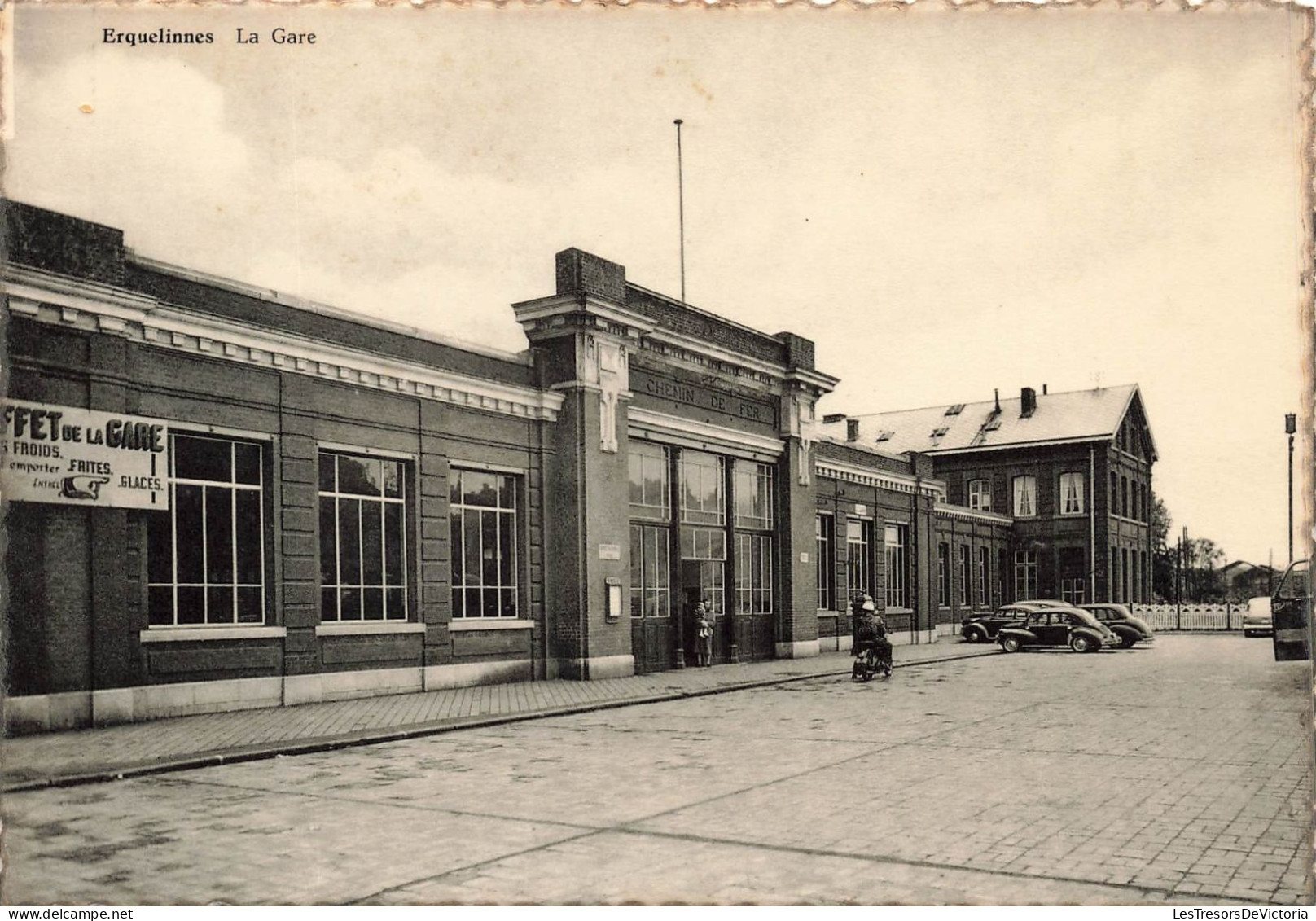 BELGIQUE - Erquelinnes - La Gare - Carte Postale Ancienne - Erquelinnes