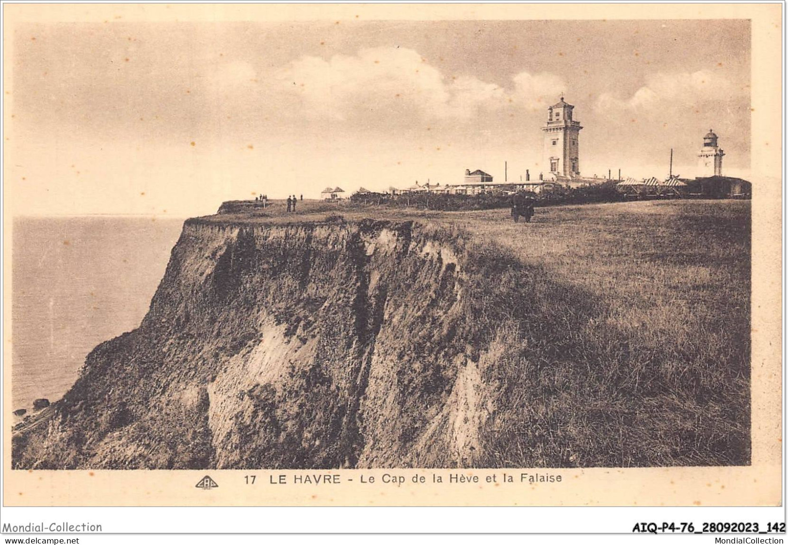 AIQP4-76-0420 - LE HAVRE - Le Cap De La Hève Et La Falaise  - Cap De La Hève