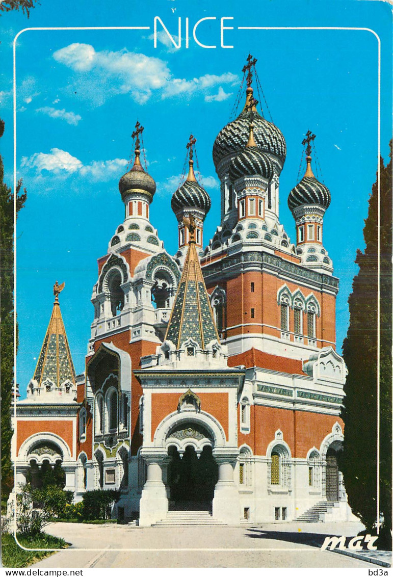 06 - NICE EGLISE RUSSE - Monuments, édifices