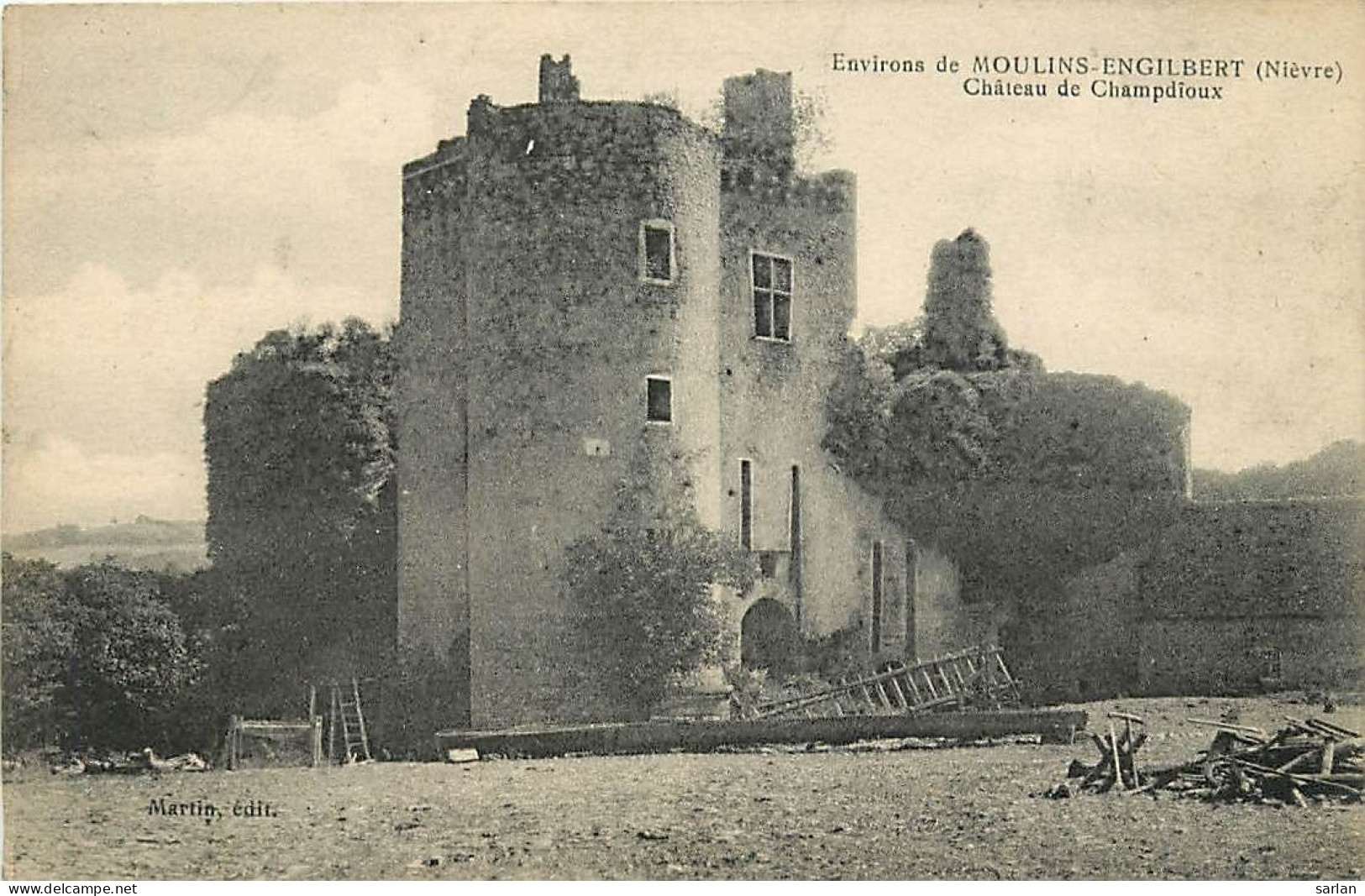 58 , MOULINS-ENGILBERT , Chateau De Champdioux , * 447 92 - Moulin Engilbert