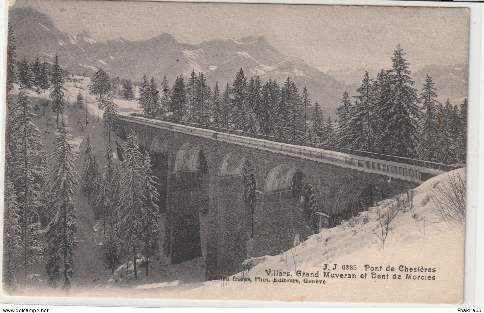 PONT DE CHESSIERES - Chéserex