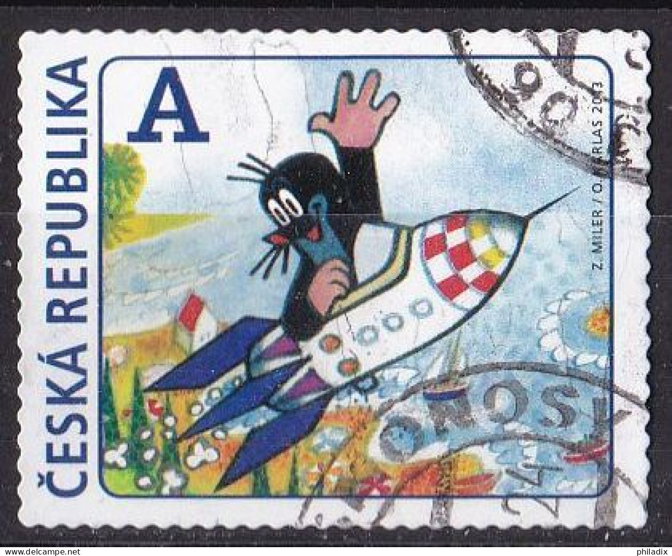 # Tschechische Republik Marke Von 2013 O/used (A5-3) - Gebraucht