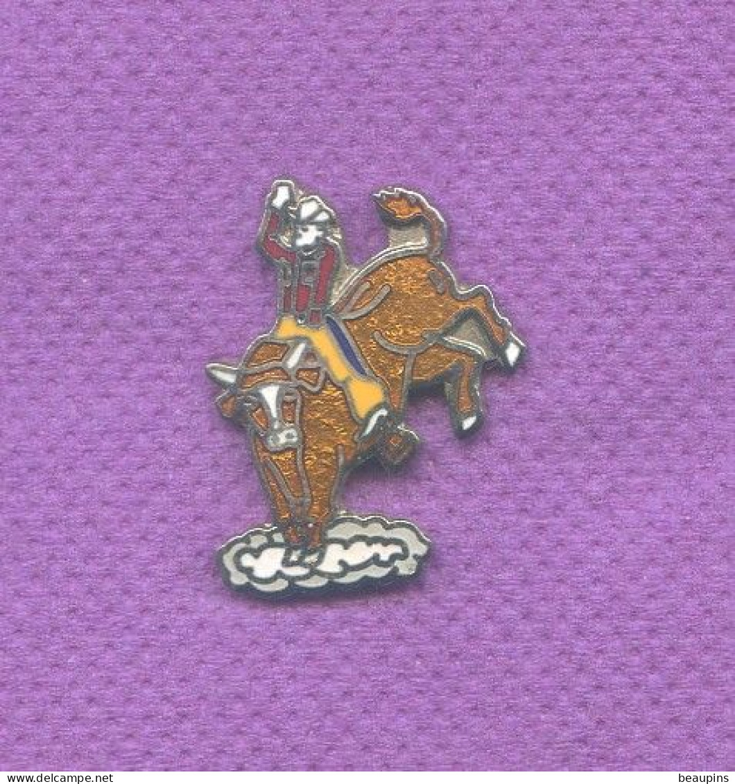 Rare Pins Rodeo Cowboy Usa Taureau Egf N427 - Other & Unclassified
