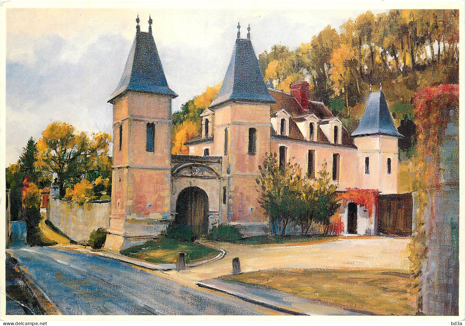 MEDAN LE CHÂTEAU ILLUSTATION  - Contemporain (à Partir De 1950)