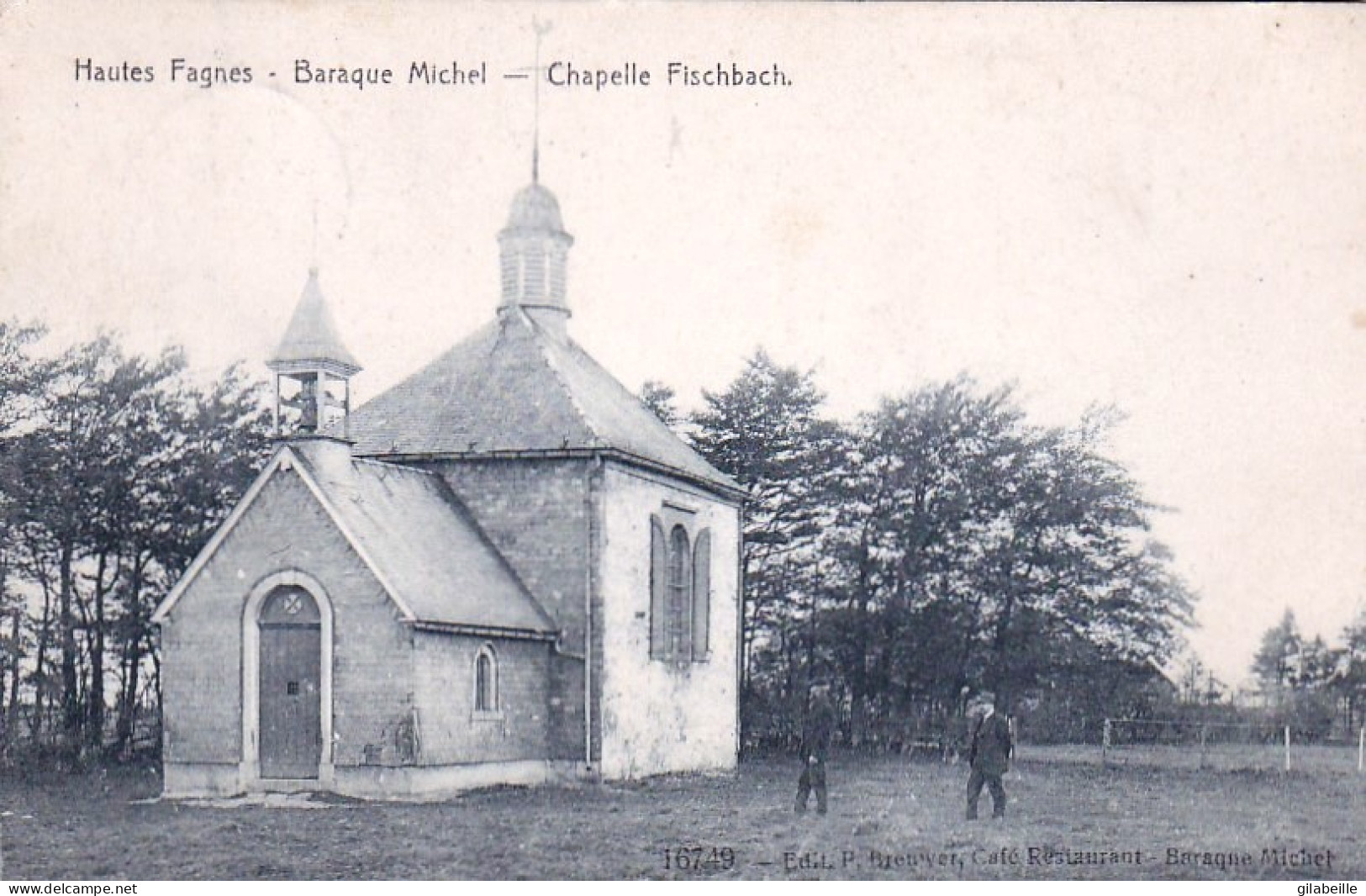 Jalhay -  La Baraque Michel  - Chapelle Fischbach - Jalhay