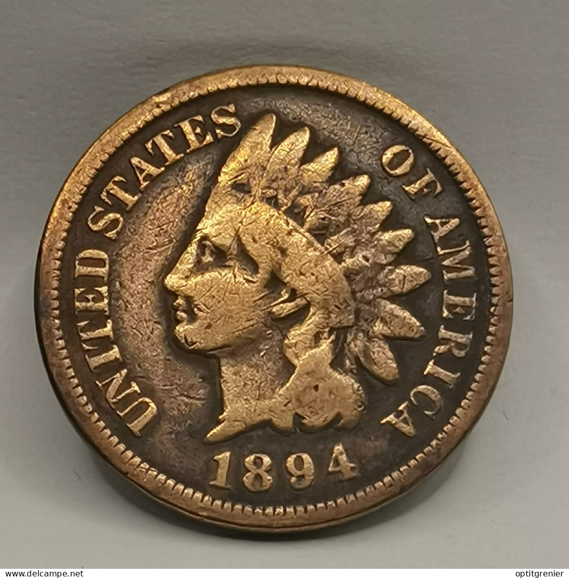 1 CENT INDIAN HEAD 1894 USA / TETE D'INDIEN - 1859-1909: Indian Head