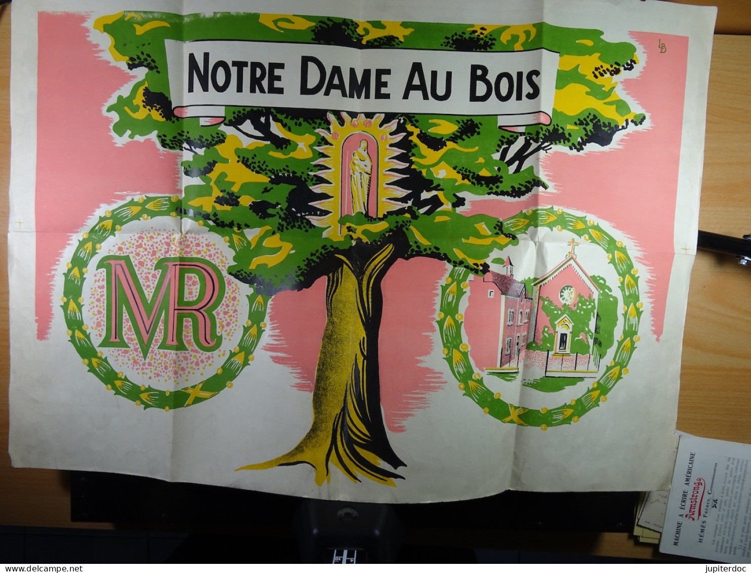 Notre-Dame Au Bois (procession) (42 Cm X 60 Cm) - Afiches