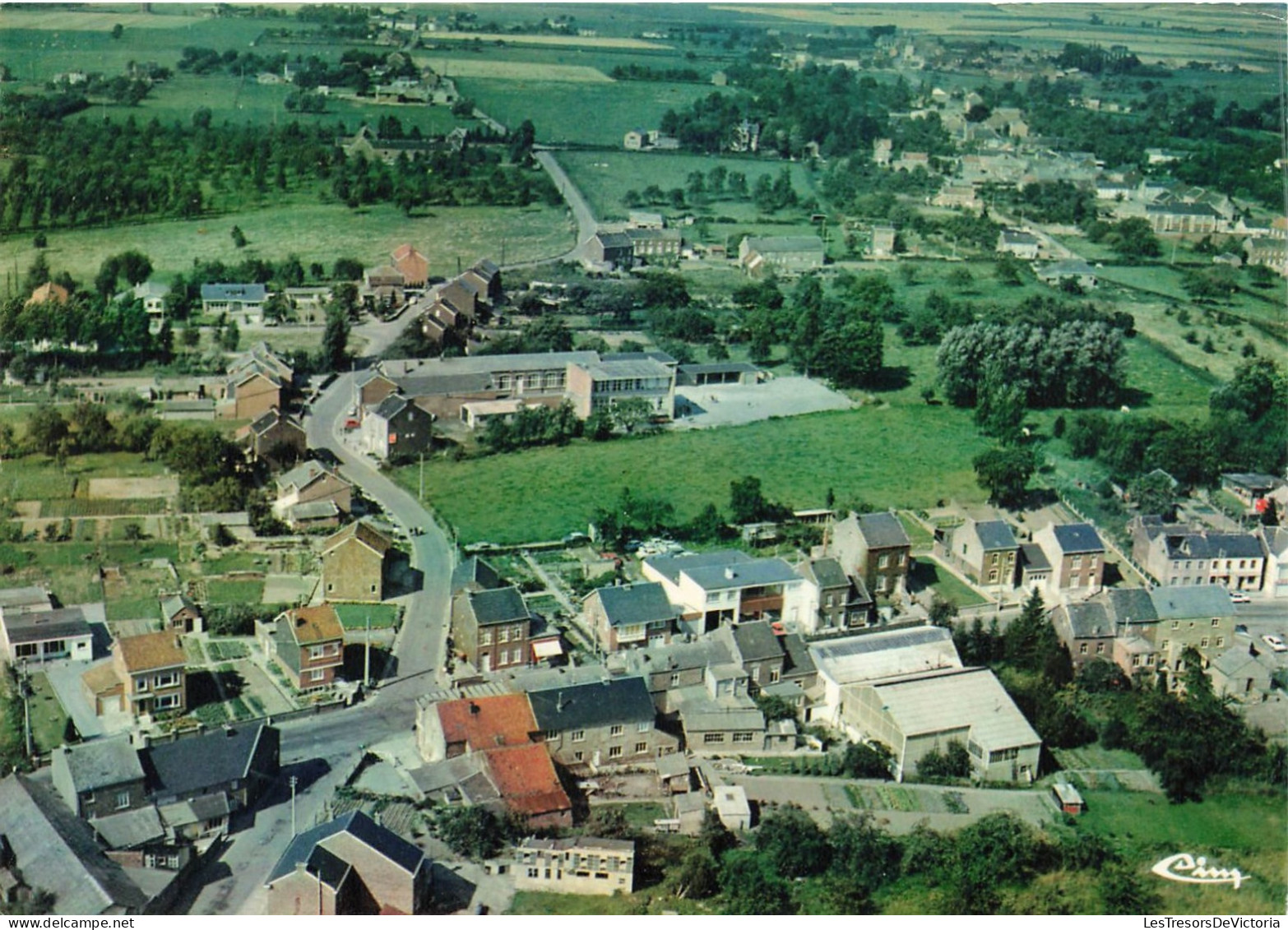 BELGIQUE - Villers Le Bouillet - Vue Aérienne - Quartier De La Panneterie - Carte Postale - Villers-le-Bouillet