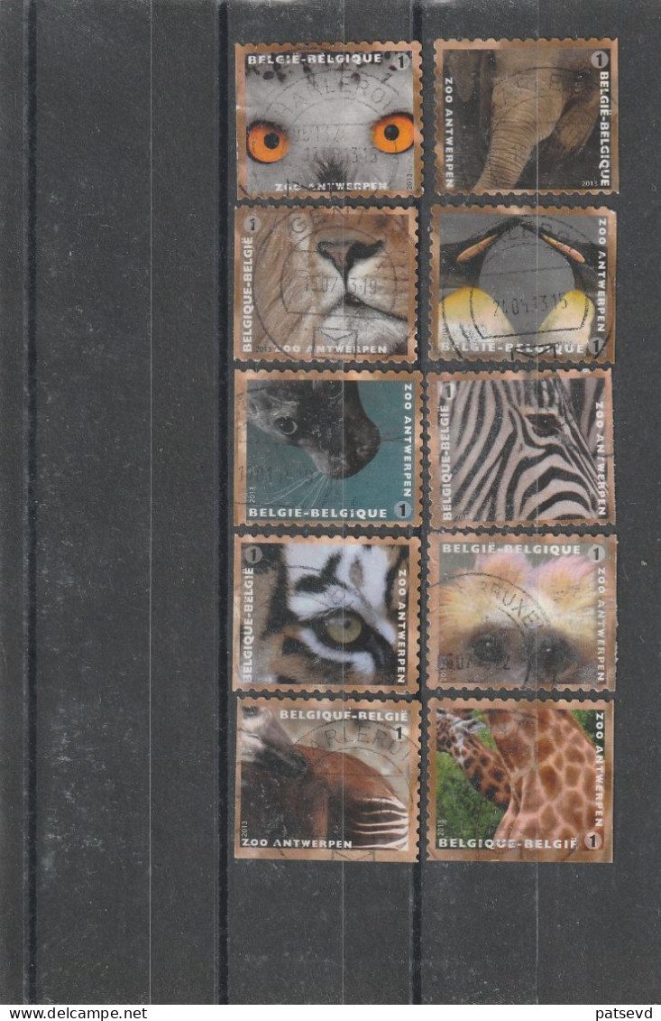 4340/4349 Zoo D'Anvers /Antwerpse Zoo Oblit/gestp - Used Stamps