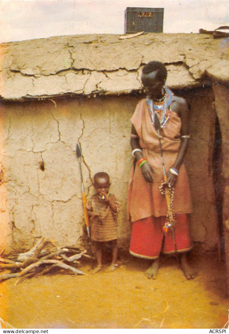 KENYA NAIROBI Femme MASAI Et Son Enfant  (Scans R/V) N° 25 \ML4039 - Kenia