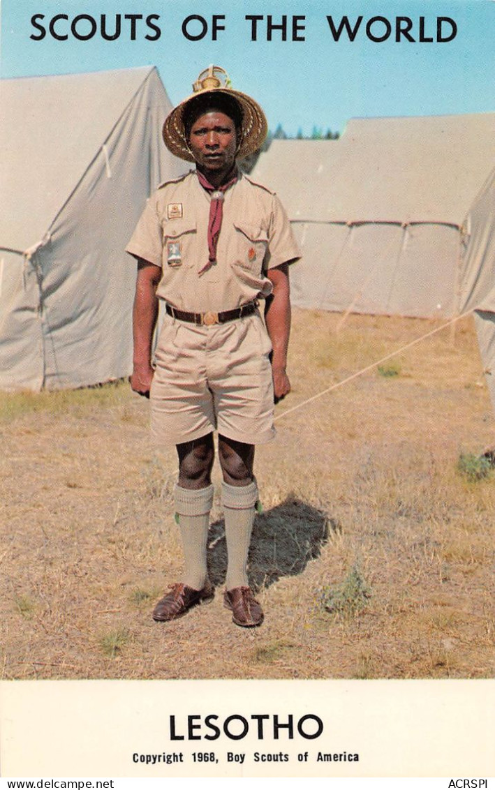 LESOTHO Boy Scouts Of The World,1968 Lesotho Scout (Scans R/V) N° 3 \ML4055 - Lesotho