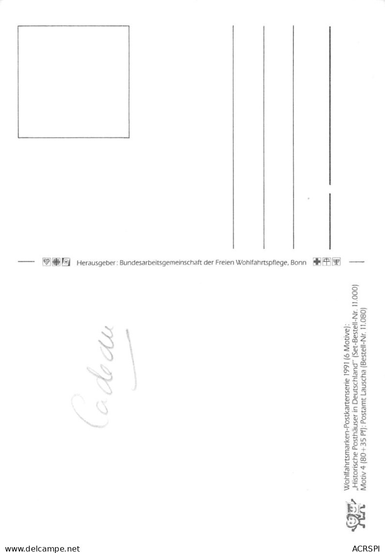 LAUSCHA Postamt  Bundesrepublik Deutschland ALLEMAGNE  (Scans R/V) N° 69 \ML4054 - Lauscha