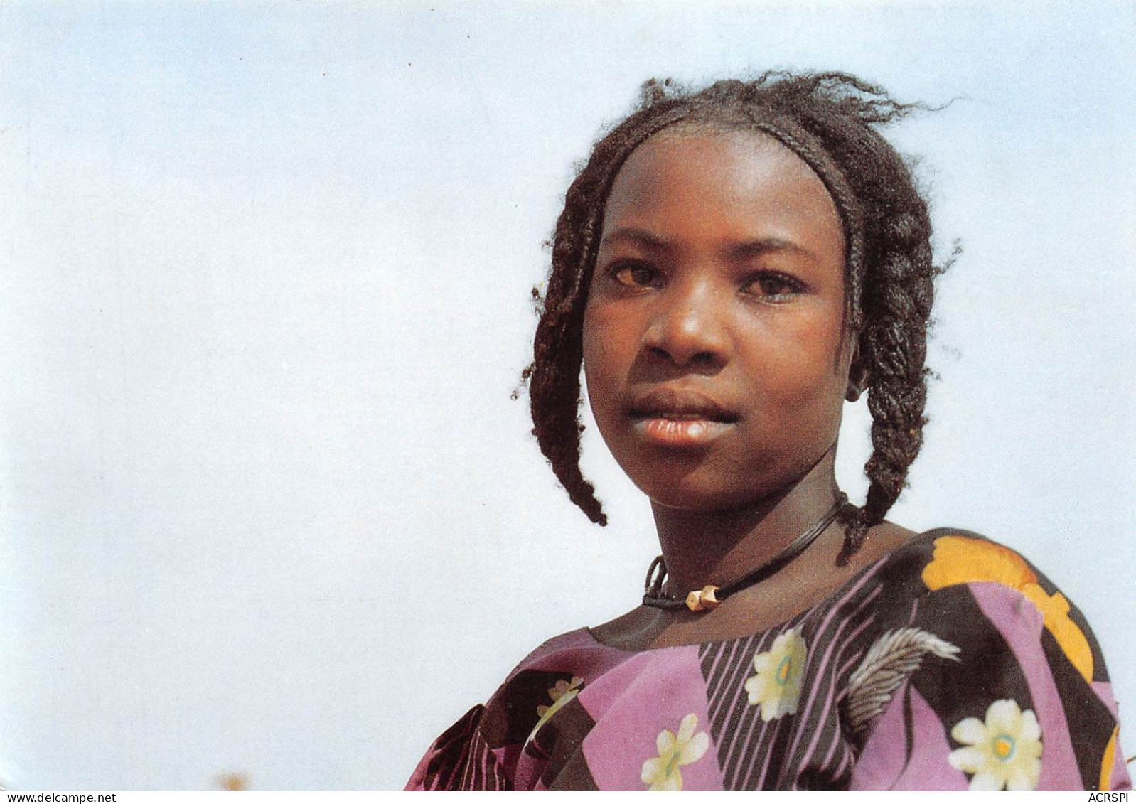 TCHAD OUADDAI  Jeune Fille Femme Tchadienne Circulé En 1993  (scans R/V) N° 75 \ML4057 - Tchad