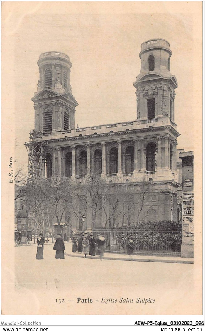 AIWP5-0490 - EGLISE - PARIS - EGLISE SAINT-SULPICE  - Chiese E Cattedrali